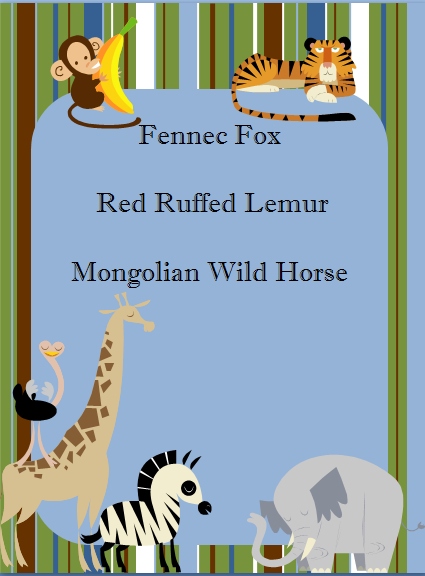 wild animals pictures with names. names of the wild animals
